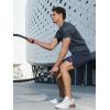 imageNORTHYARD Mens 5quot Running Shorts Athletic Workout Gym Quick Dry Mesh Short with PocketsNavy