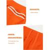 imageNORTHYARD Mens 5quot Running Shorts Athletic Workout Gym Quick Dry Mesh Short with PocketsOrange