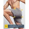 imageNORTHYARD Mens 5quot Running Shorts Athletic Workout Gym Quick Dry Mesh Short with PocketsStone