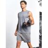 imageNORTHYARD Mens 5quot Running Shorts Athletic Workout Gym Quick Dry Mesh Short with PocketsStone