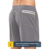 imageNORTHYARD Mens 5quot Running Shorts Athletic Workout Gym Quick Dry Mesh Short with PocketsStone