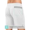 imageNORTHYARD Mens 5quot Running Shorts Athletic Workout Gym Quick Dry Mesh Short with PocketsWhite