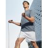 imageNORTHYARD Mens 5quot Running Shorts Athletic Workout Gym Quick Dry Mesh Short with PocketsWhite
