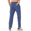 imageNORTHYARD Mens Athletic Running Joggers Workout Gym Pants Lightweight Jogging Track Casual Pant with Zipper PocketsFederalblue