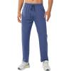 imageNORTHYARD Mens Athletic Running Joggers Workout Gym Pants Lightweight Jogging Track Casual Pant with Zipper PocketsFederalblue