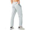 imageNORTHYARD Mens Athletic Running Joggers Workout Gym Pants Lightweight Jogging Track Casual Pant with Zipper PocketsGlaciergrey