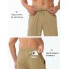 imageNORTHYARD Mens Athletic Running Joggers Workout Gym Pants Lightweight Jogging Track Casual Pant with Zipper PocketsKhaki
