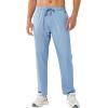 imageNORTHYARD Mens Athletic Running Joggers Workout Gym Pants Lightweight Jogging Track Casual Pant with Zipper PocketsLightsky