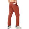 imageNORTHYARD Mens Athletic Running Joggers Workout Gym Pants Lightweight Jogging Track Casual Pant with Zipper PocketsRedclay