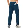 imageNORTHYARD Mens Athletic Running Joggers Workout Gym Pants Lightweight Jogging Track Casual Pant with Zipper PocketsSeablue
