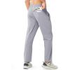 imageNORTHYARD Mens Athletic Running Joggers Workout Gym Pants Lightweight Jogging Track Casual Pant with Zipper PocketsStone