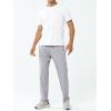 imageNORTHYARD Mens Athletic Running Joggers Workout Gym Pants Lightweight Jogging Track Casual Pant with Zipper PocketsStone