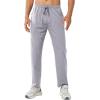 imageNORTHYARD Mens Athletic Running Joggers Workout Gym Pants Lightweight Jogging Track Casual Pant with Zipper PocketsStone