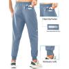 imageNORTHYARD Mens Athletic Running Pants Lightweight Workout Joggers Quick Dry Gym Sweatpants Active Sports Track TrainingBluebell