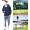 imageNORTHYARD Mens Athletic Running Pants Lightweight Workout Joggers Quick Dry Gym Sweatpants Active Sports Track TrainingBluebell