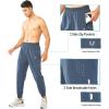 imageNORTHYARD Mens Athletic Running Pants Lightweight Workout Joggers Quick Dry Gym Sweatpants Active Sports Track TrainingCoolgrey