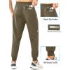 imageNORTHYARD Mens Athletic Running Pants Lightweight Workout Joggers Quick Dry Gym Sweatpants Active Sports Track TrainingDarkkhaki