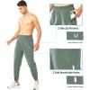 imageNORTHYARD Mens Athletic Running Pants Lightweight Workout Joggers Quick Dry Gym Sweatpants Active Sports Track TrainingLodenfrost