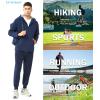 imageNORTHYARD Mens Athletic Running Pants Lightweight Workout Joggers Quick Dry Gym Sweatpants Active Sports Track TrainingNavy