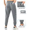 imageNORTHYARD Mens Athletic Running Pants Lightweight Workout Joggers Quick Dry Gym Sweatpants Active Sports Track TrainingStone