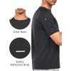 imageNORTHYARD Mens Athletic Running TShirts Quick Dry Workout Shirts ShortSleeve Sports Gym Tee Tops Performance ActivewearBlack
