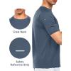 imageNORTHYARD Mens Athletic Running TShirts Quick Dry Workout Shirts ShortSleeve Sports Gym Tee Tops Performance ActivewearCoolgrey