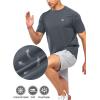 imageNORTHYARD Mens Athletic Running TShirts Quick Dry Workout Shirts ShortSleeve Sports Gym Tee Tops Performance ActivewearDarkgrey
