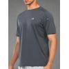 imageNORTHYARD Mens Athletic Running TShirts Quick Dry Workout Shirts ShortSleeve Sports Gym Tee Tops Performance ActivewearDarkgrey