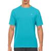 imageNORTHYARD Mens Athletic Running TShirts Quick Dry Workout Shirts ShortSleeve Sports Gym Tee Tops Performance ActivewearLakeblue