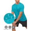 imageNORTHYARD Mens Athletic Running TShirts Quick Dry Workout Shirts ShortSleeve Sports Gym Tee Tops Performance ActivewearLakeblue