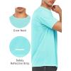 imageNORTHYARD Mens Athletic Running TShirts Quick Dry Workout Shirts ShortSleeve Sports Gym Tee Tops Performance ActivewearLightblue