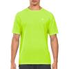 imageNORTHYARD Mens Athletic Running TShirts Quick Dry Workout Shirts ShortSleeve Sports Gym Tee Tops Performance ActivewearNeongreen