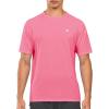 imageNORTHYARD Mens Athletic Running TShirts Quick Dry Workout Shirts ShortSleeve Sports Gym Tee Tops Performance ActivewearPowderpink