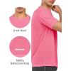 imageNORTHYARD Mens Athletic Running TShirts Quick Dry Workout Shirts ShortSleeve Sports Gym Tee Tops Performance ActivewearPowderpink
