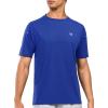 imageNORTHYARD Mens Athletic Running TShirts Quick Dry Workout Shirts ShortSleeve Sports Gym Tee Tops Performance ActivewearRoyalblue