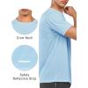 imageNORTHYARD Mens Athletic Running TShirts Quick Dry Workout Shirts ShortSleeve Sports Gym Tee Tops Performance ActivewearSkyblue
