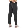 imageNORTHYARD Mens Joggers Athletic Workout Track Pants Running Gym Training Sweatpants with Zipper Pockets Open HemBlack