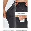 imageNORTHYARD Mens Joggers Athletic Workout Track Pants Running Gym Training Sweatpants with Zipper Pockets Open HemBlack