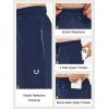 imageNORTHYARD Mens Joggers Athletic Workout Track Pants Running Gym Training Sweatpants with Zipper Pockets Open HemNavy