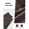 imageNORTHYARD Mens Joggers Pants with Zipper Pockets Lightweight Sweatpants Athletic Running Workout Track Pants for MenBrown