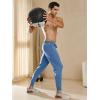 imageNORTHYARD Mens Joggers Pants with Zipper Pockets Lightweight Sweatpants Athletic Running Workout Track Pants for MenGreyblue