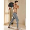imageNORTHYARD Mens Joggers Pants with Zipper Pockets Lightweight Sweatpants Athletic Running Workout Track Pants for MenLightgrey