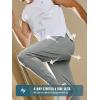imageNORTHYARD Mens Joggers Pants with Zipper Pockets Lightweight Sweatpants Athletic Running Workout Track Pants for MenLightgrey