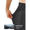 imageNORTHYARD Mens Joggers Pants with Zipper Pockets Tapered Athletic Workout Running Sweatpants for MenBlack