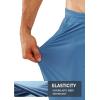 imageNORTHYARD Mens Joggers Pants with Zipper Pockets Tapered Athletic Workout Running Sweatpants for MenGreyblue