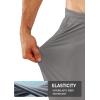 imageNORTHYARD Mens Joggers Pants with Zipper Pockets Tapered Athletic Workout Running Sweatpants for MenLightgrey