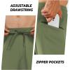 imageNORTHYARD Mens Joggers Pants with Zipper Pockets Tapered Athletic Workout Running Sweatpants for MenLodenfrost
