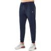 imageNORTHYARD Mens Joggers Pants with Zipper Pockets Tapered Athletic Workout Running Sweatpants for MenNavy