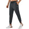 imageNORTHYARD Mens Joggers Pants with Zipper Pockets Lightweight Sweatpants Athletic Running Workout Track Pants for MenBlack