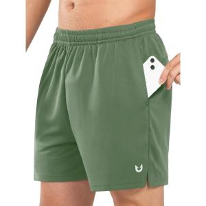 imageNORTHYARD Mens 5quot Running Shorts Athletic Workout Gym Quick Dry Mesh Short with PocketsLodenfrost